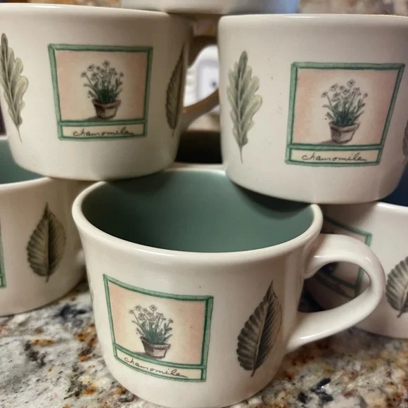 Pfaltzgraff Naturewood mugs - Picture 2 of 8